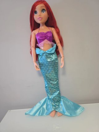 Muñeca Princesa Ariel Disney 80cm