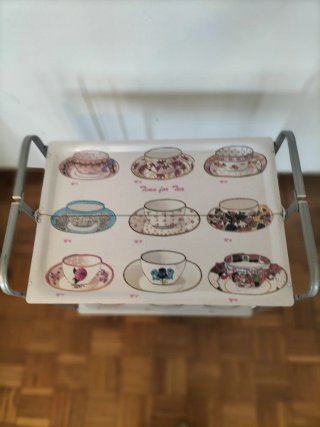 Mesa Camarera Plegable Multicolor