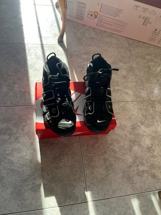 Zapatillas Nike Air More Uptempo Negras