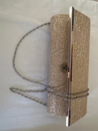 Bolso de fiesta dorado