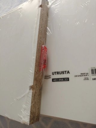 4 Scaffali Ikea Utrusta Bianchi