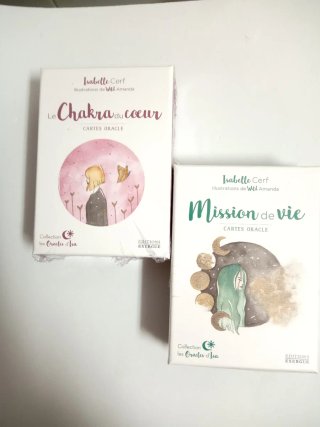 2 Barajas de Cartas Oráculo Isabelle Cerf