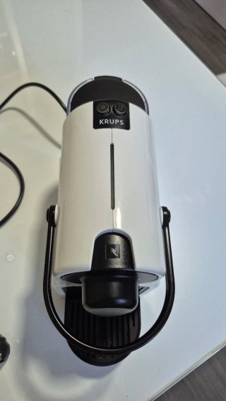 Cafetera Nespresso Krups Blanca