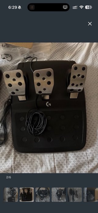 Volante Logitech G923 con Pedales y Palanca