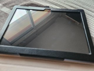 Tablet Lenovo con custodia protettiva