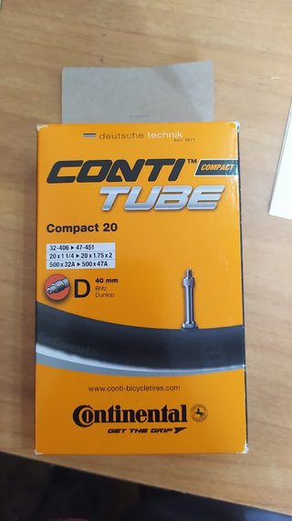 Camera d'aria Continental ContiTube Compact 20