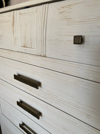 Cómoda de Madera Maciza Rústica