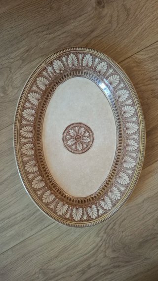 Bandeja Pickman Antigua Medalla Oro
