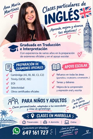 Clases de inglés