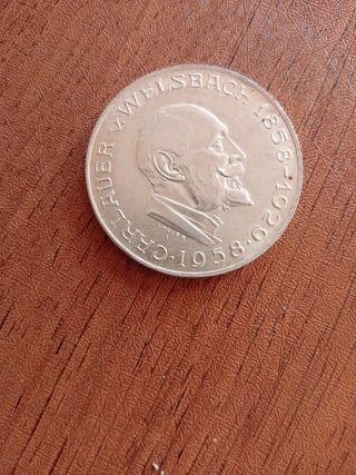 Moneda Conmemorativa Carl Auer v. Welsbach