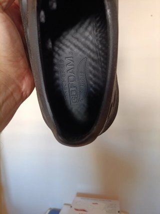 Sandalias Skechers Negras