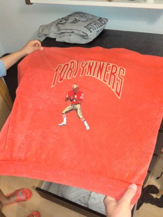 Sudadera NFL Forty Niners Roja
