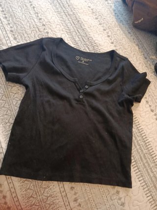 Camiseta básica negra Primark