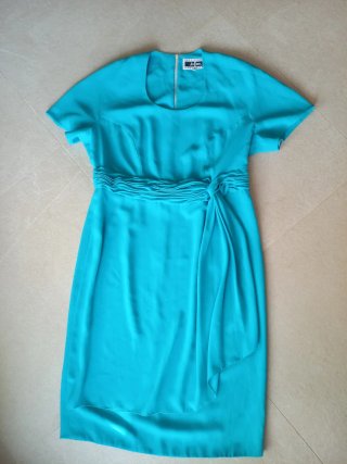 Vestido de fiesta turquesa Jo&Ba