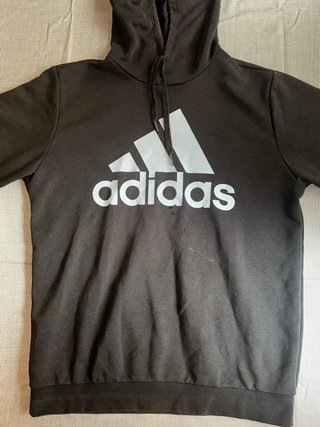 Sudadera Adidas Negra con Capucha
