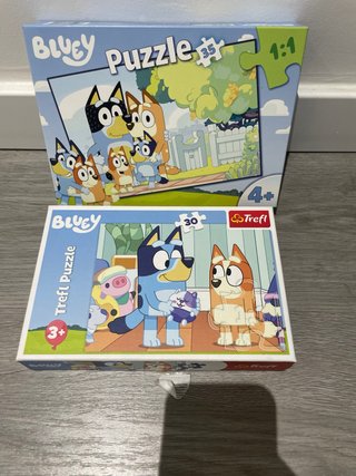 2 Puzzles Bluey (30 y 35 piezas)
