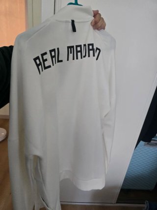 Chaqueta Real Madrid Blanca Oficial