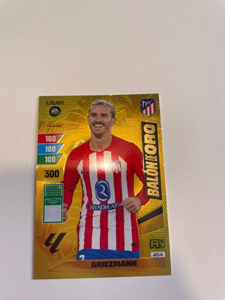 Cromo Balón de Oro Griezmann 2023