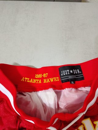Pantalon de baloncesto NBA Atlanta Hawks talla XL