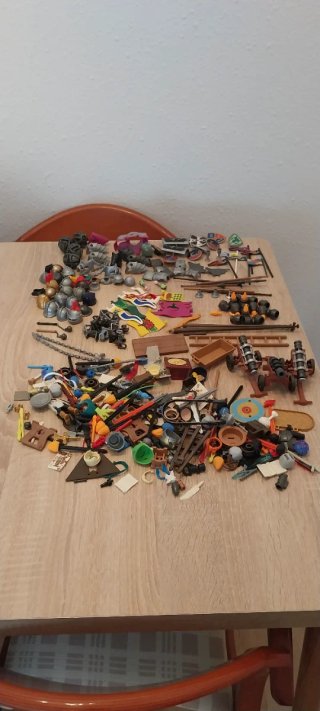 Playmobil,castillo,lote,medieval,caballeros,fortin