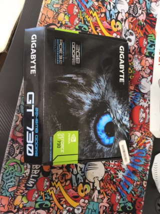 Caja tarjeta grafica GeForce gt730
