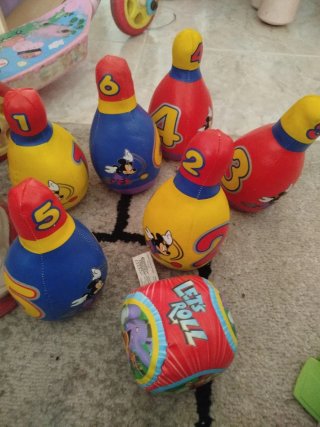 Juego de Bolos Blanditos Infantil