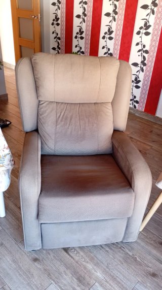 Sillón Reclinable Manual Marrón