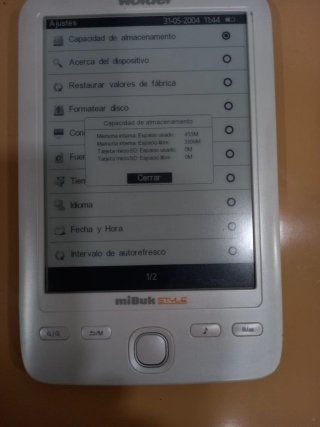 Libro electrónico Wolder miBuk Style