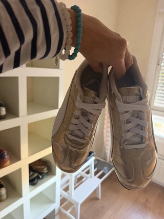 Zapatillas Puma Speedycat Doradas Talla 37
