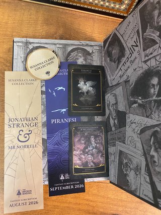Piranesi y Jonathan Strange Broken Binding Clarke