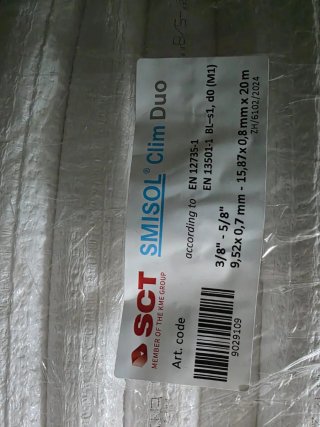 Tubo Frigorífico SCT Smisol Clim Duo 20m