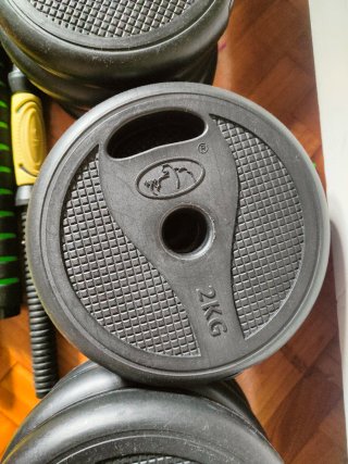 Juego de pesas 29 kg