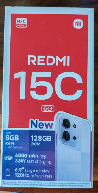 Redmi 15C 128GB Nuevo NFC 5G