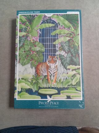 Puzzle 1000 piezas Greenhouse Tiger