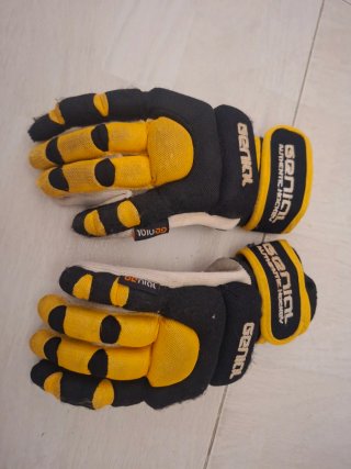 Guantes Genial Hockey Negro/Amarillo