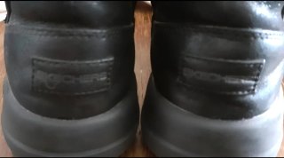 Botines Skechers Piel Negro Super Descanso