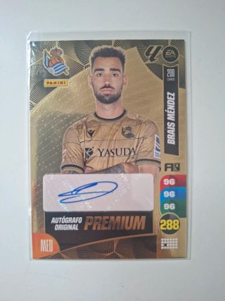 Brais Méndez Autógrafo Original Premium /200