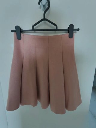 Falda plisada rosa Tally Weijl