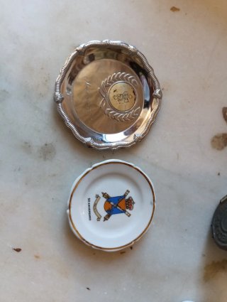 Lote dos platitos militares jerez