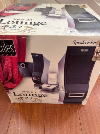 Altavoces Hercules XPS 2.1 Lounge