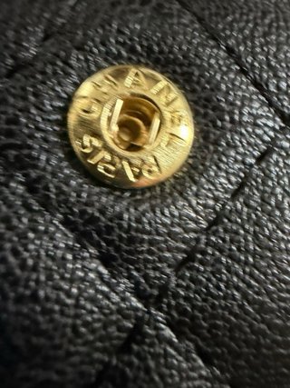 Monedero Negro Acolchado