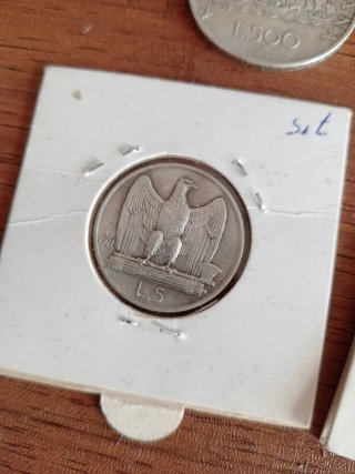 4 Monedas Antiguas de Plata de Italia