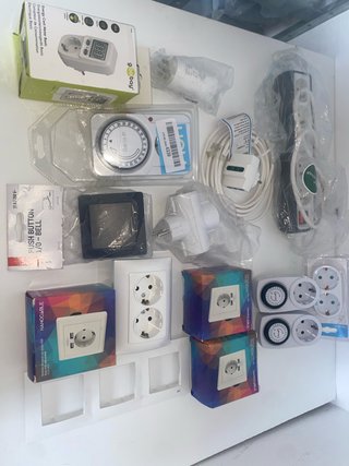 Lote artículos electricidad