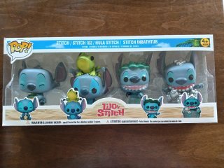 Set 4 Figuras Funko Pop Lilo & Stitch