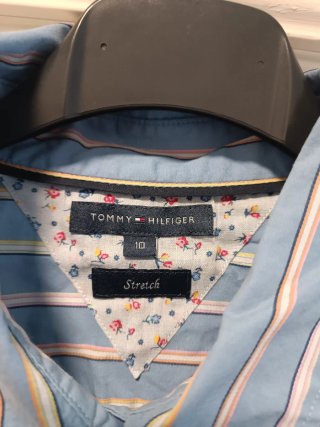 Camisa Tommy Hilfiger Rayas T-M