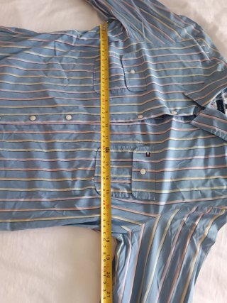 Camisa Tommy Hilfiger Rayas T-M