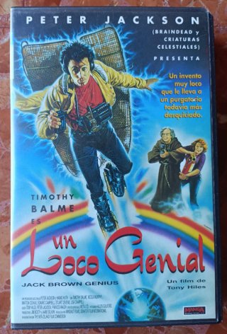 UN LOCO GENIAL - VHS (PETER JACKSON)