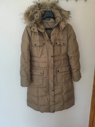 Abrigo de plumas beige Easy Wear