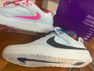 Nike SB Ishod Wair blanco y azul/rosa
