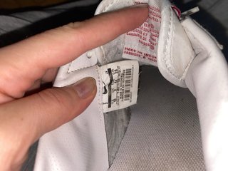 Nike Cortez Cuero Blancas Rojas